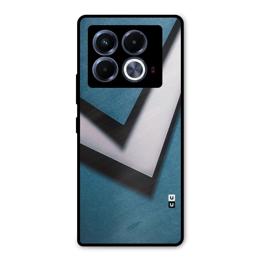 Simple Right Tick Metal Back Case for Infinix Note 40 5G