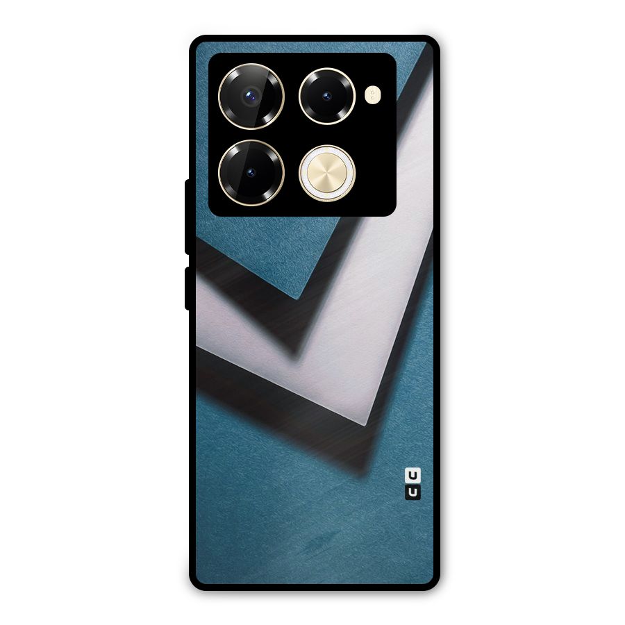 Simple Right Tick Metal Back Case for Infinix Note 40 Pro