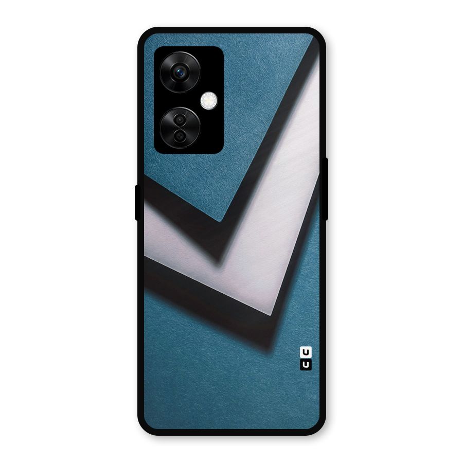 Simple Right Tick Metal Back Case for OnePlus Nord CE 3 Lite