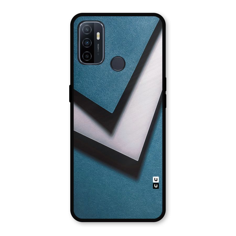 Simple Right Tick Metal Back Case for Oppo A53