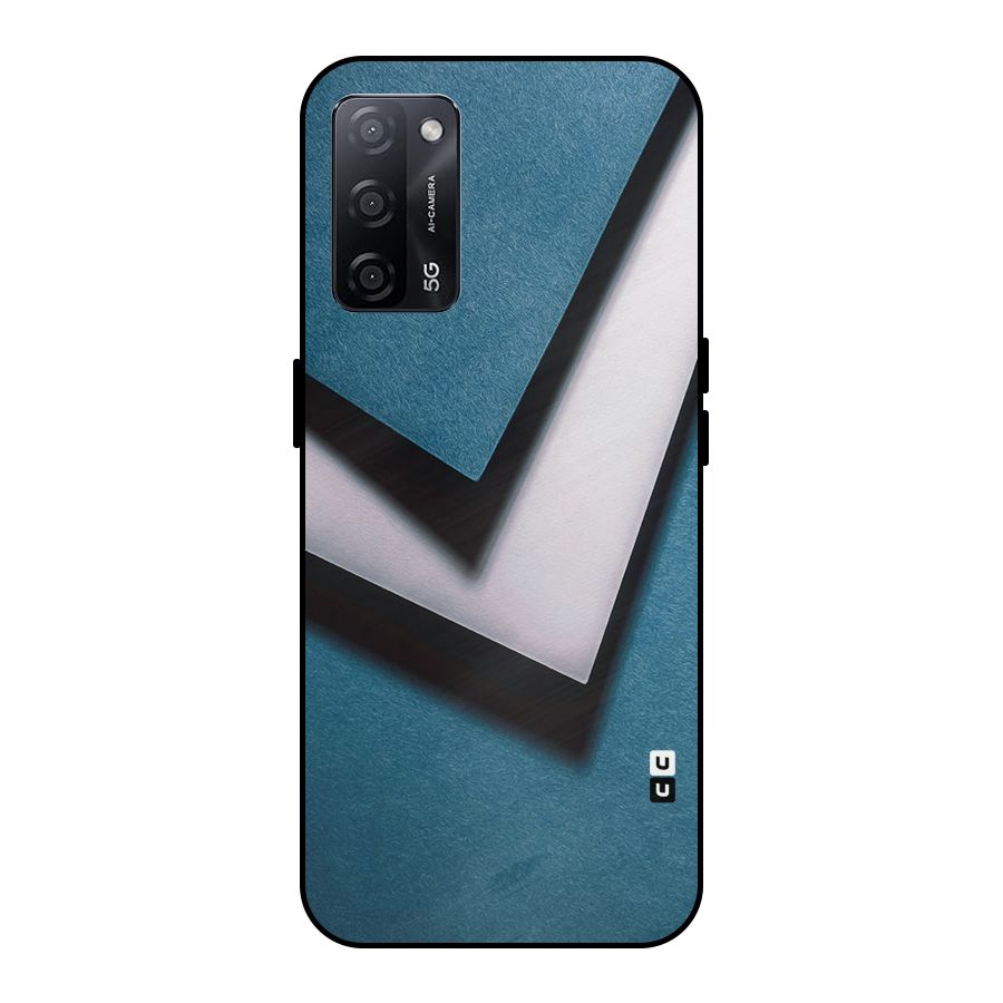 Simple Right Tick Metal Back Case for Oppo A53s 5G