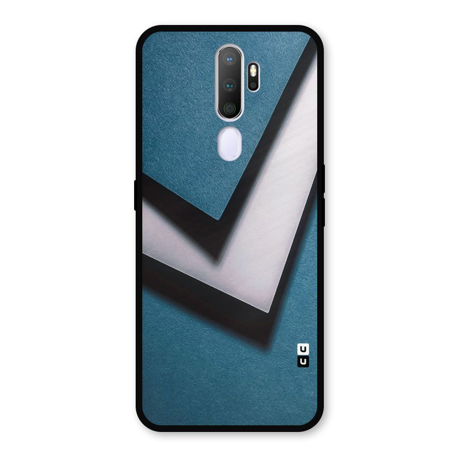 Simple Right Tick Metal Back Case for Oppo A9 (2020)