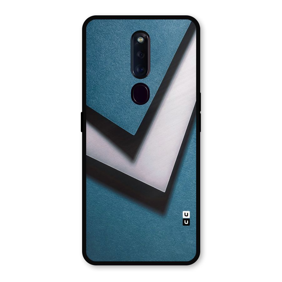 Simple Right Tick Metal Back Case for Oppo F11 Pro