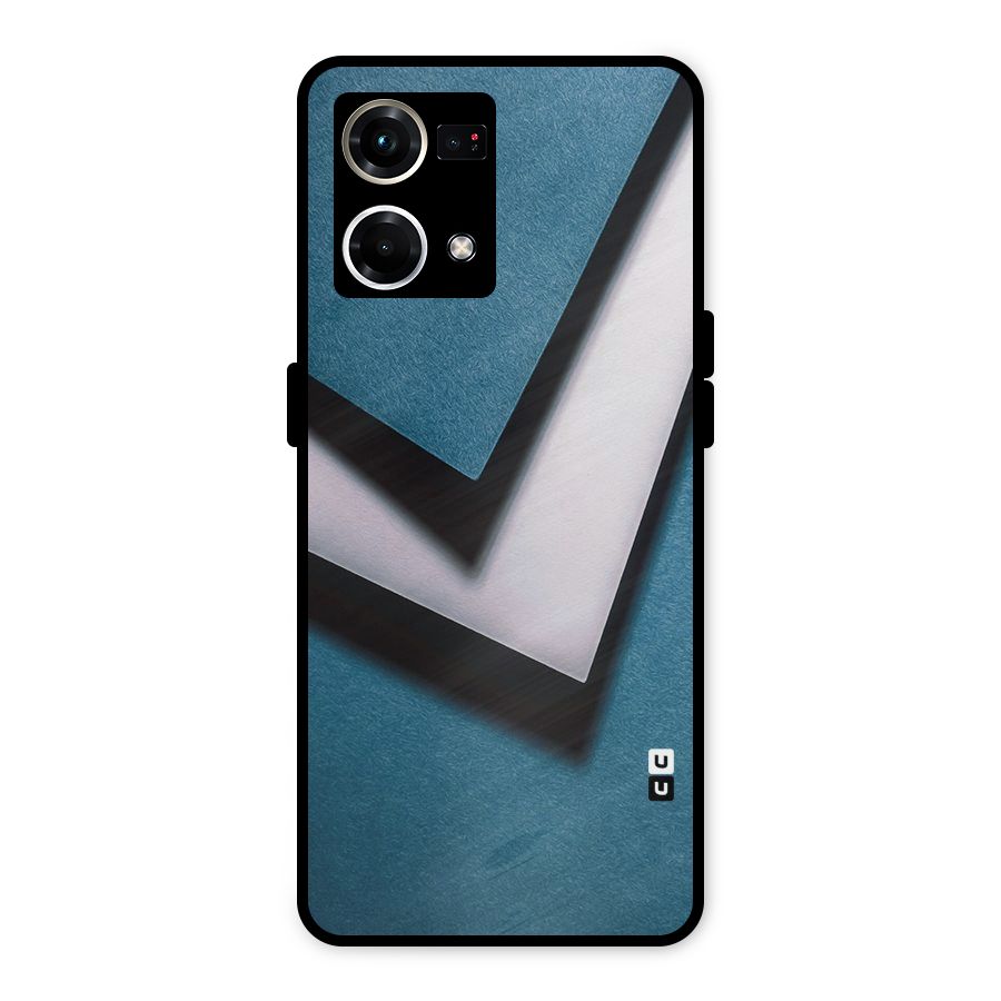 Simple Right Tick Metal Back Case for Oppo F21 Pro 4G