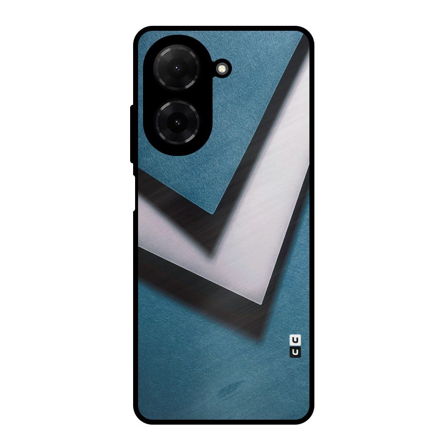 Simple Right Tick Metal Back Case for Poco C71