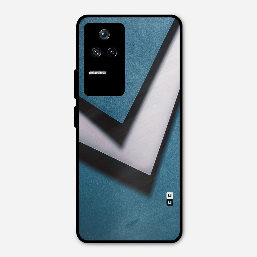 Simple Right Tick Metal Back Case for Poco F4 5G