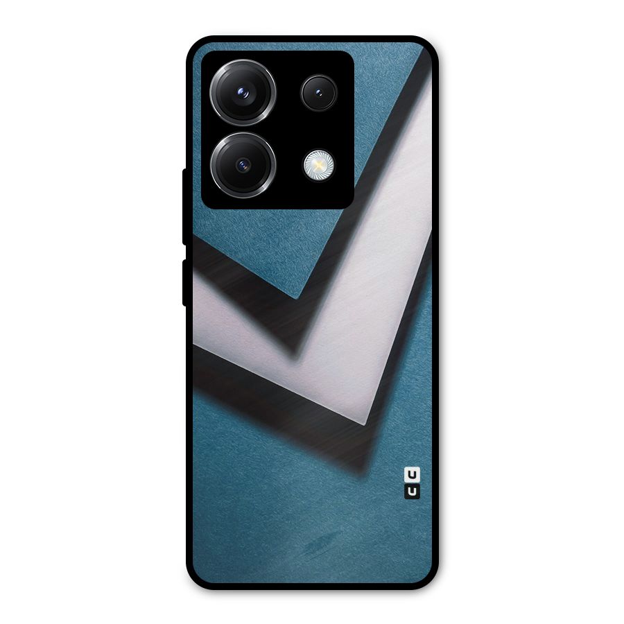 Simple Right Tick Metal Back Case for Poco X6