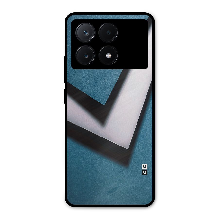 Simple Right Tick Metal Back Case for Poco X6 Pro
