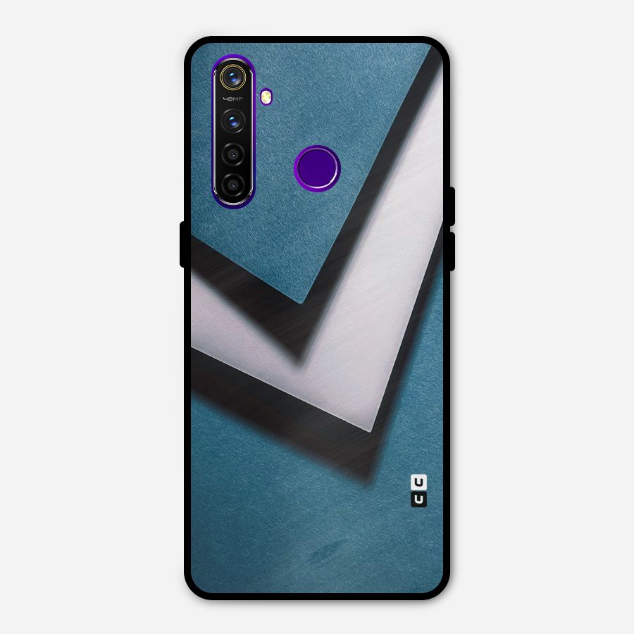 Simple Right Tick Metal Back Case for Realme 5 Pro