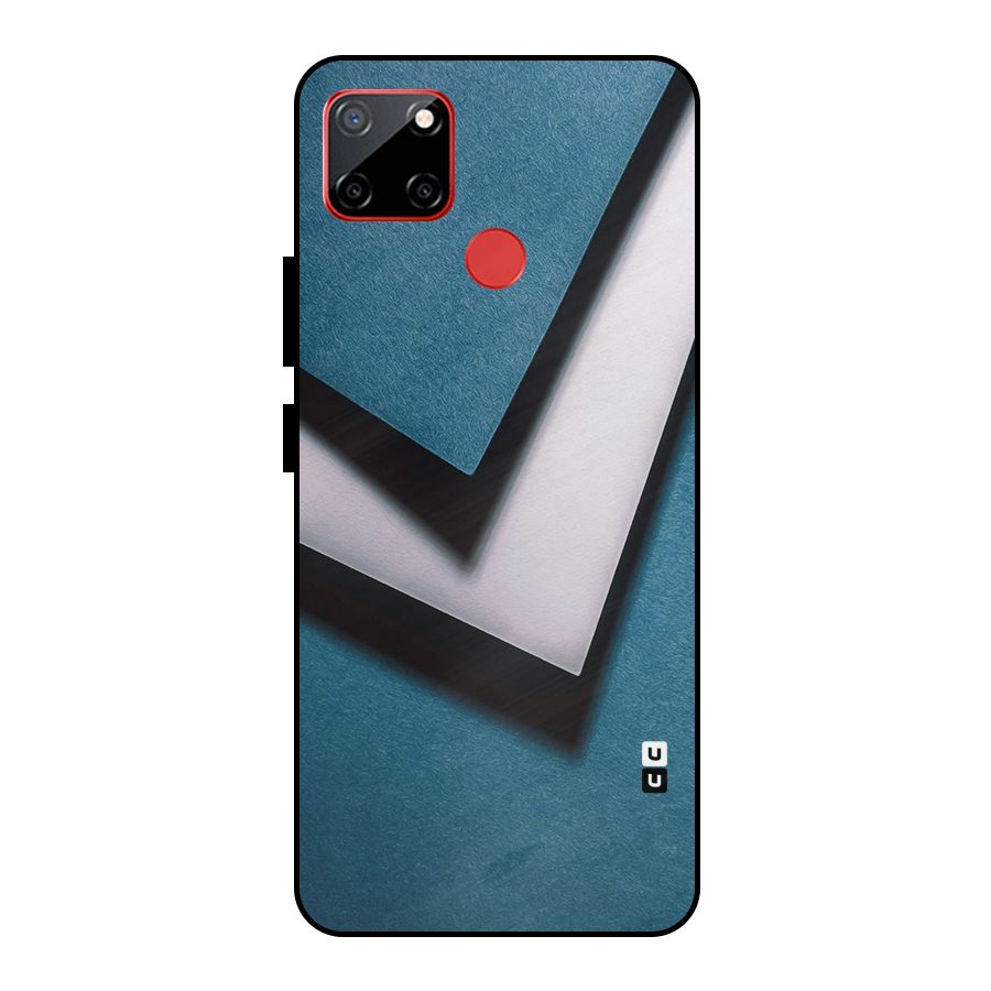Simple Right Tick Metal Back Case for Realme C12