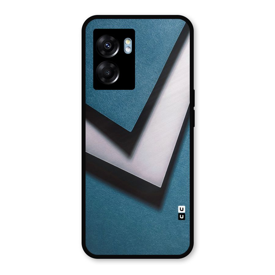 Simple Right Tick Metal Back Case for Realme Narzo 50 5G