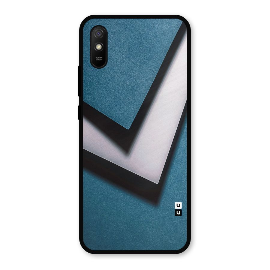 Simple Right Tick Metal Back Case for Redmi 9a