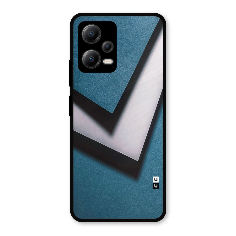 Simple Right Tick Metal Back Case for Redmi Note 12 5G