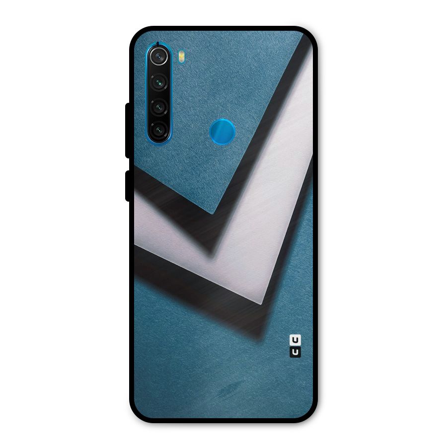 Simple Right Tick Metal Back Case for Redmi Note 8