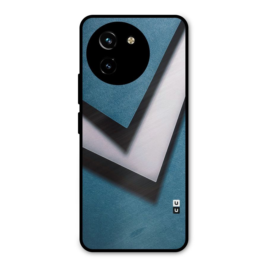 Simple Right Tick Metal Back Case for Vivo T3x