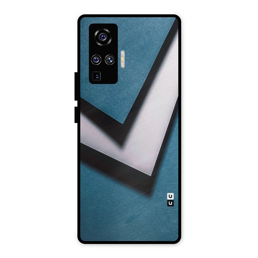 Simple Right Tick Metal Back Case for Vivo X50 Pro