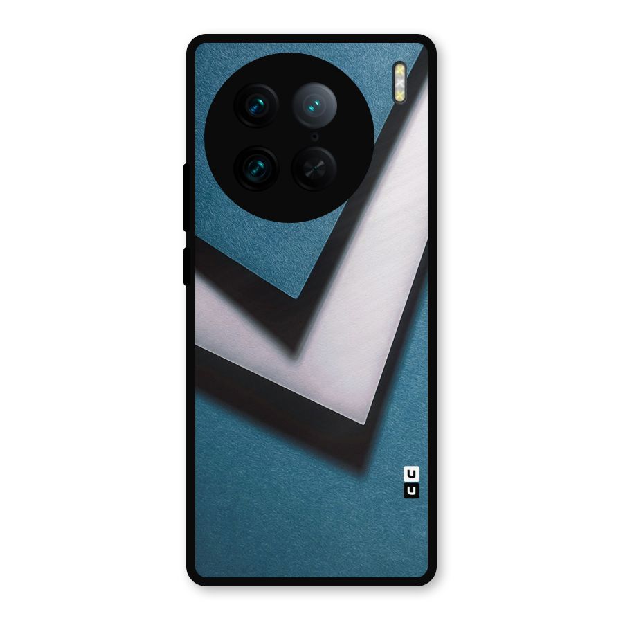Simple Right Tick Metal Back Case for Vivo X90 Pro