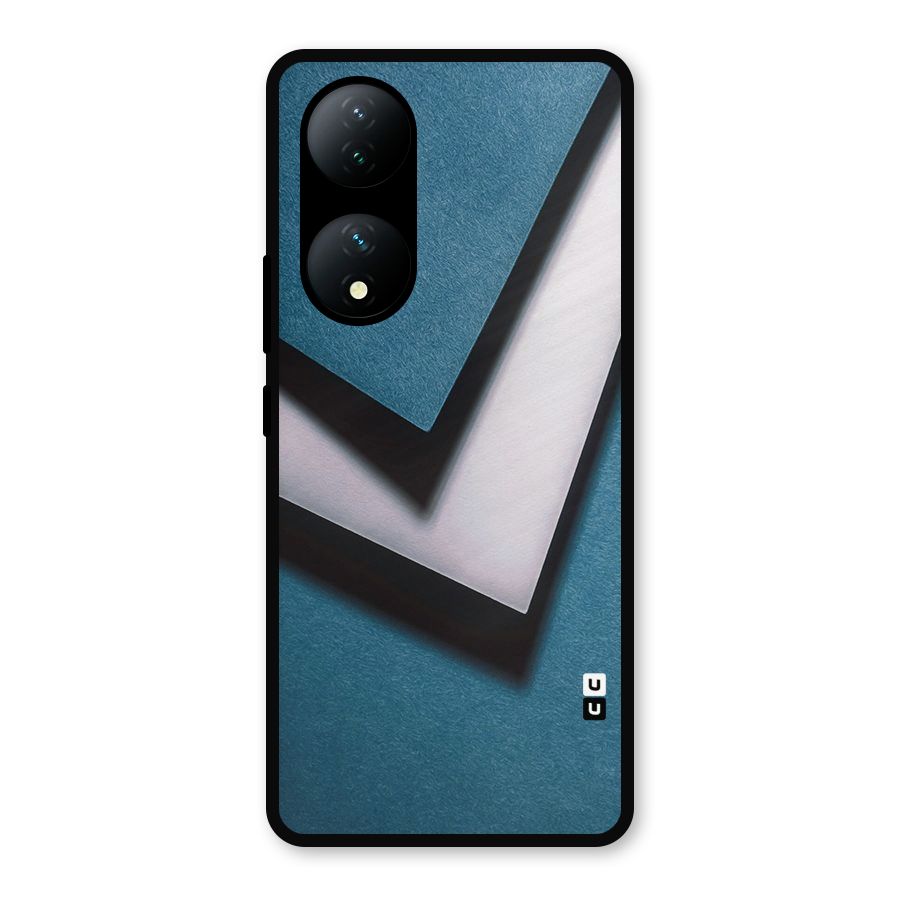 Simple Right Tick Metal Back Case for Vivo Y100a