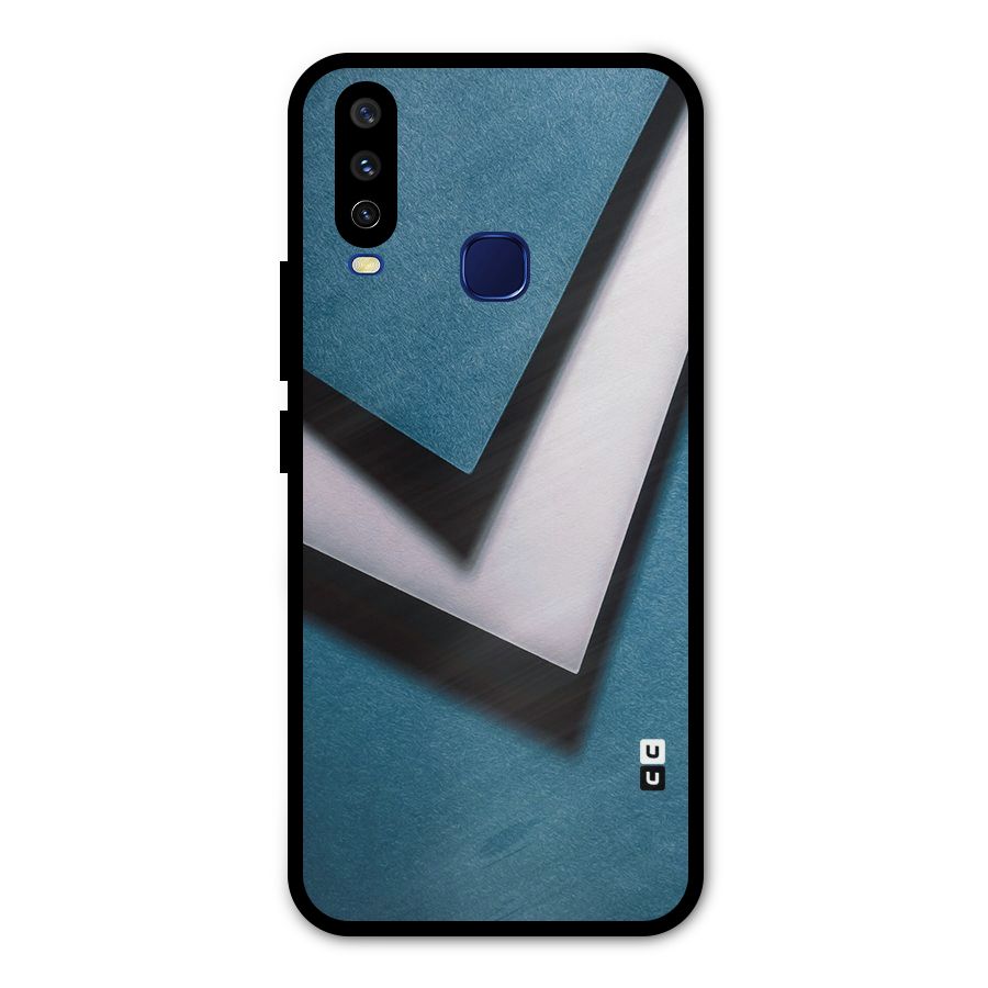 Simple Right Tick Metal Back Case for Vivo Y12