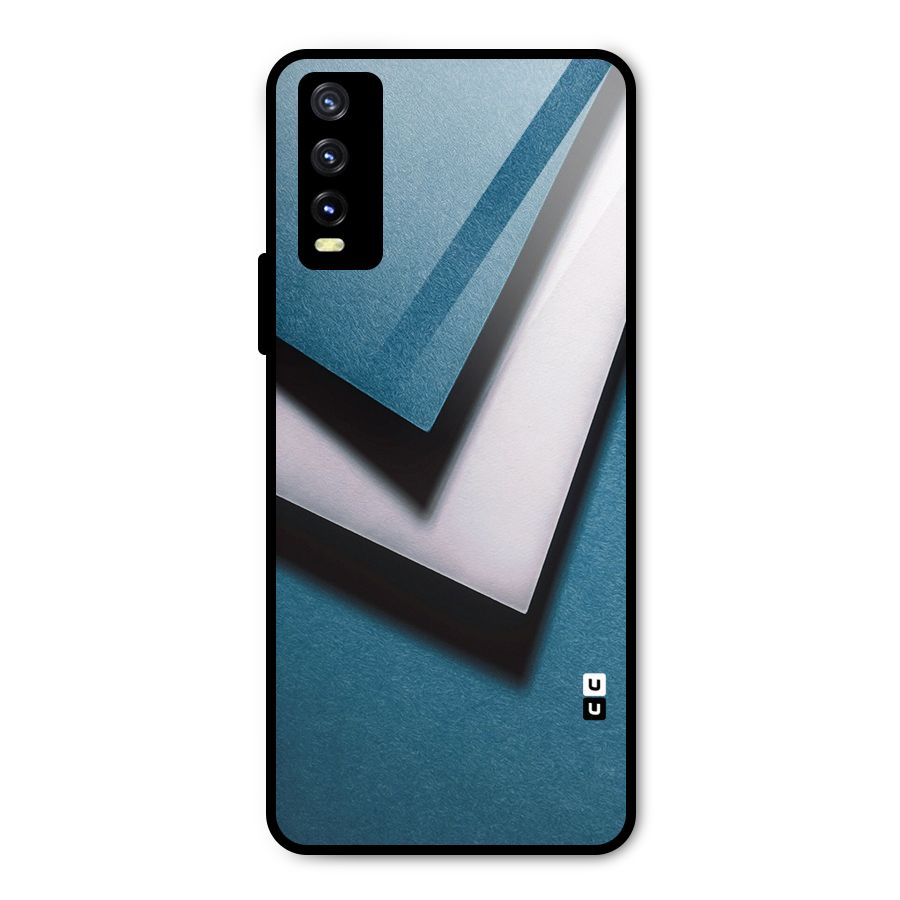 Simple Right Tick Metal Back Case for Vivo Y20