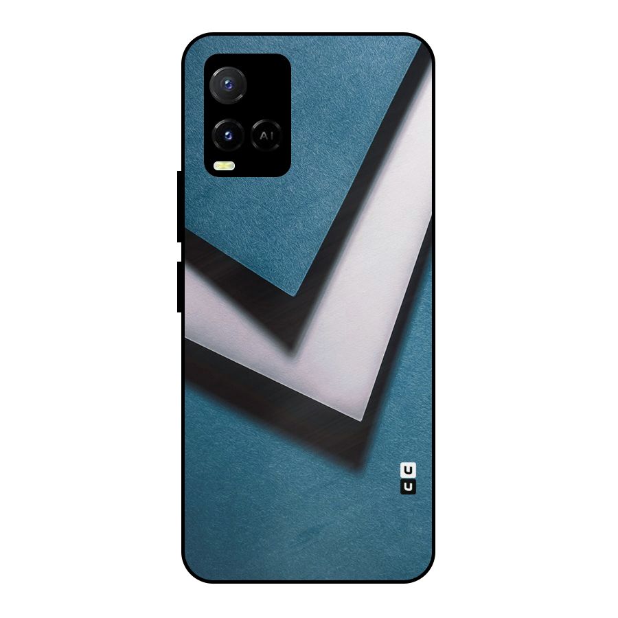 Simple Right Tick Metal Back Case for Vivo Y21T