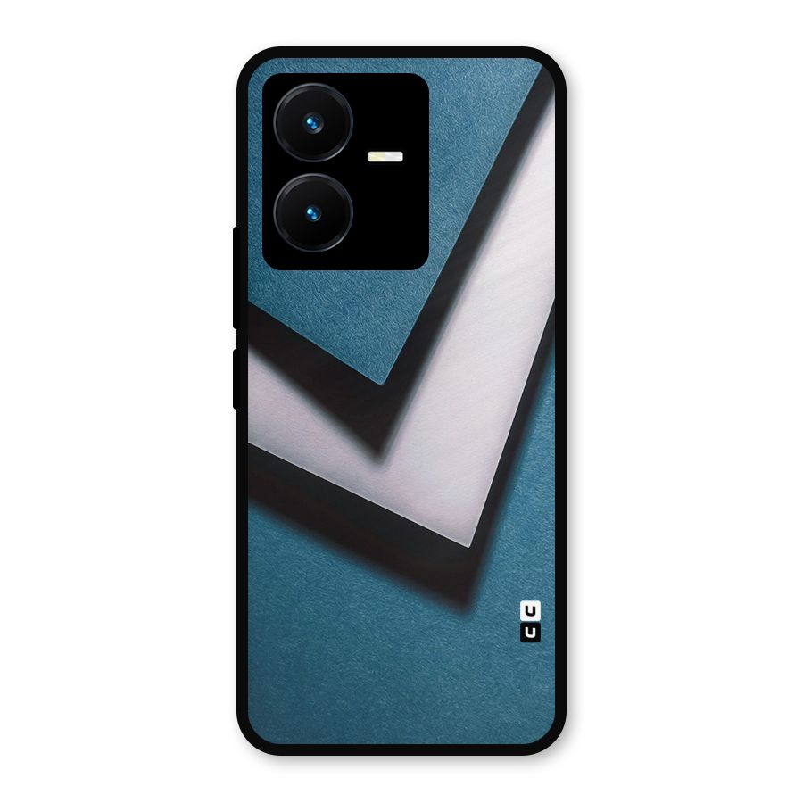 Simple Right Tick Metal Back Case for Vivo Y22