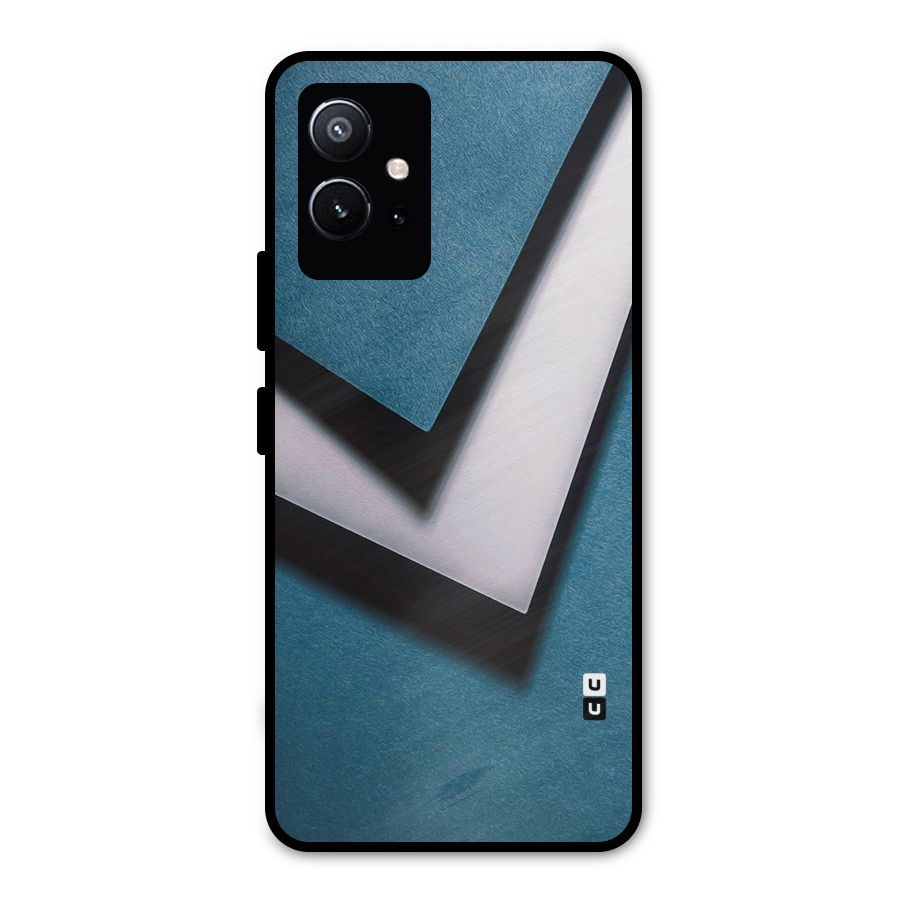 Simple Right Tick Metal Back Case for Vivo Y75 5G
