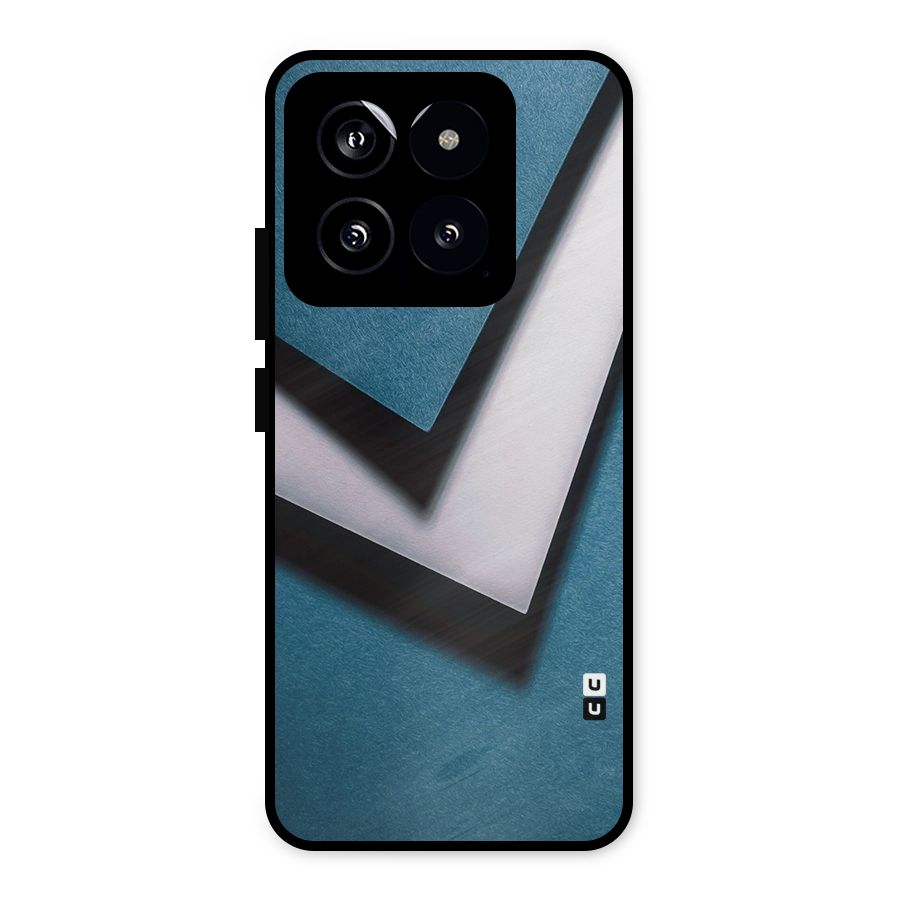 Simple Right Tick Metal Back Case for Xiaomi 14