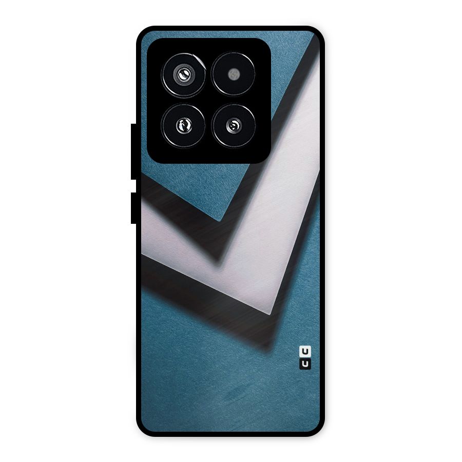 Simple Right Tick Metal Back Case for Xiaomi 14 Pro
