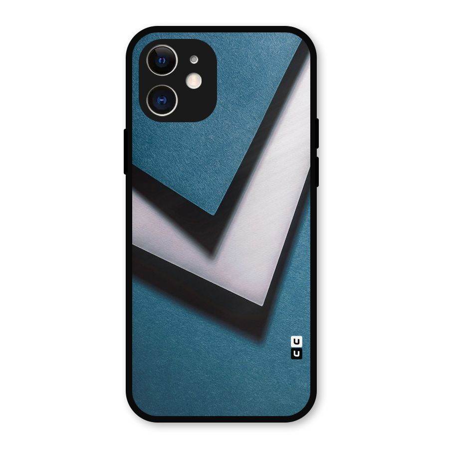 Simple Right Tick Metal Back Case for iPhone 12