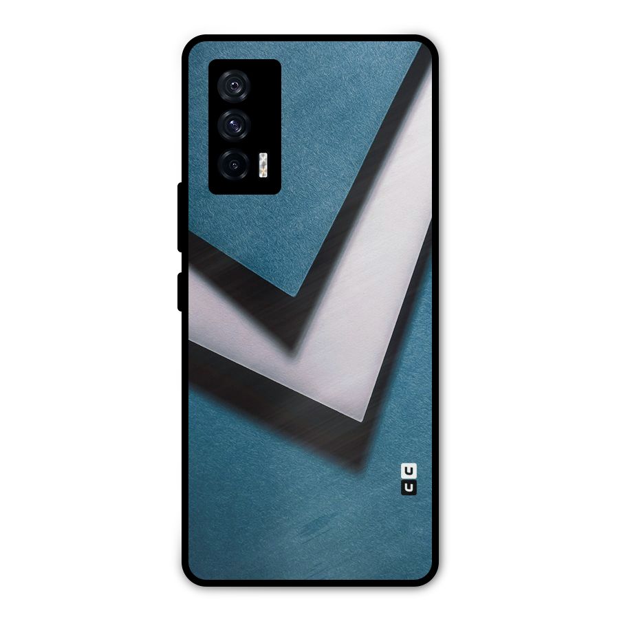 Simple Right Tick Metal Back Case for iQOO 7 5G