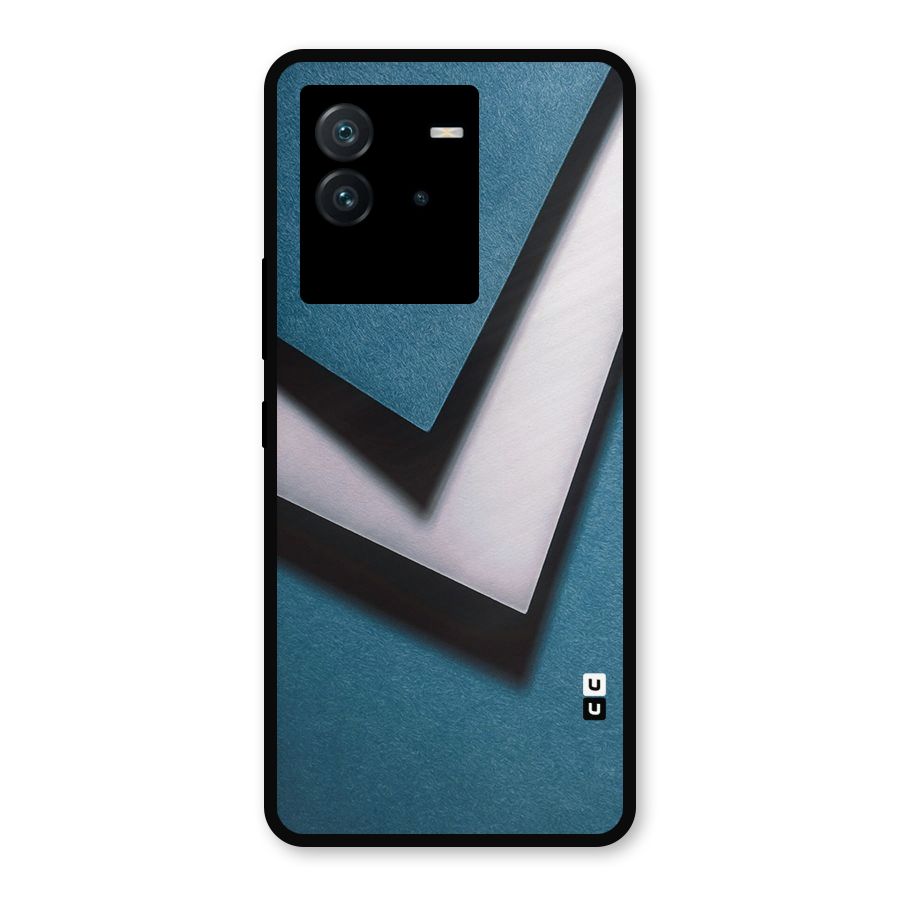 Simple Right Tick Metal Back Case for iQOO Neo 6 5G