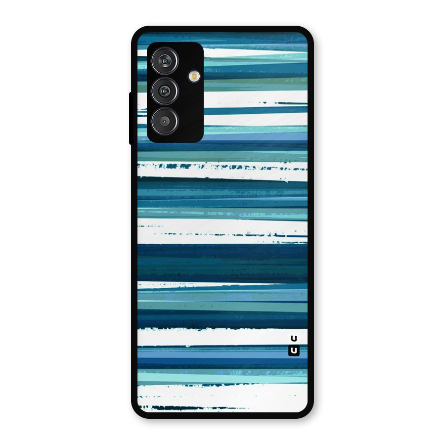 Simple Soothing Lines Metal Back Case for Galaxy F13