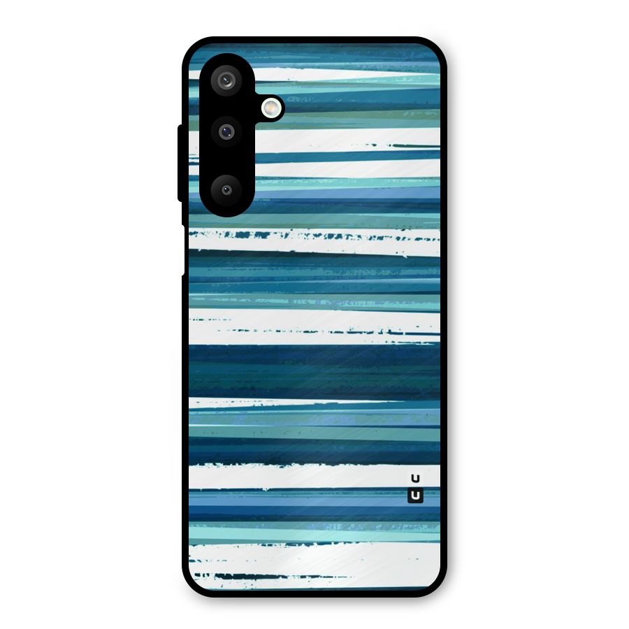 Simple Soothing Lines Metal Back Case for Galaxy M16