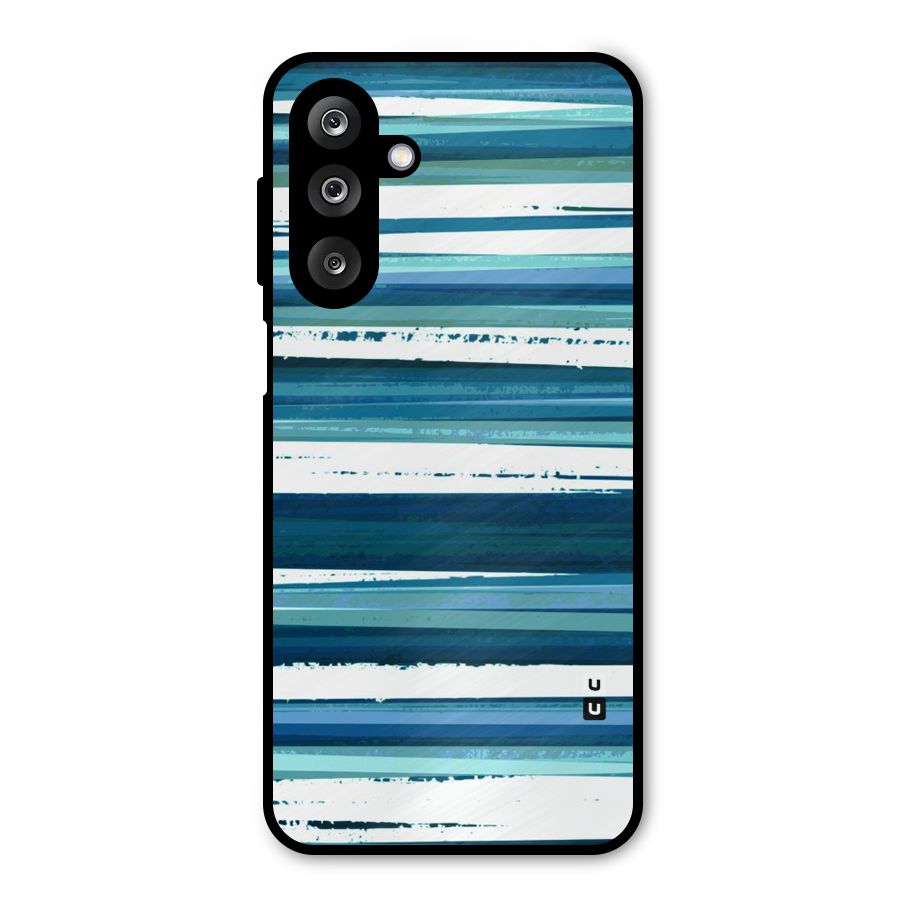 Simple Soothing Lines Metal Back Case for Galaxy M36