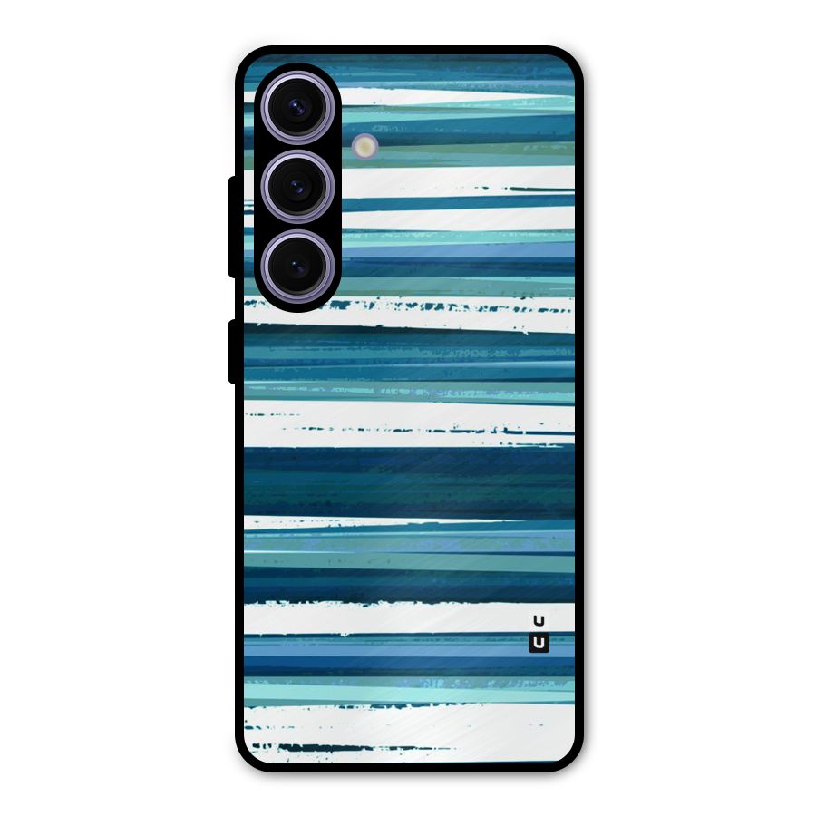 Simple Soothing Lines Metal Back Case for Galaxy S24