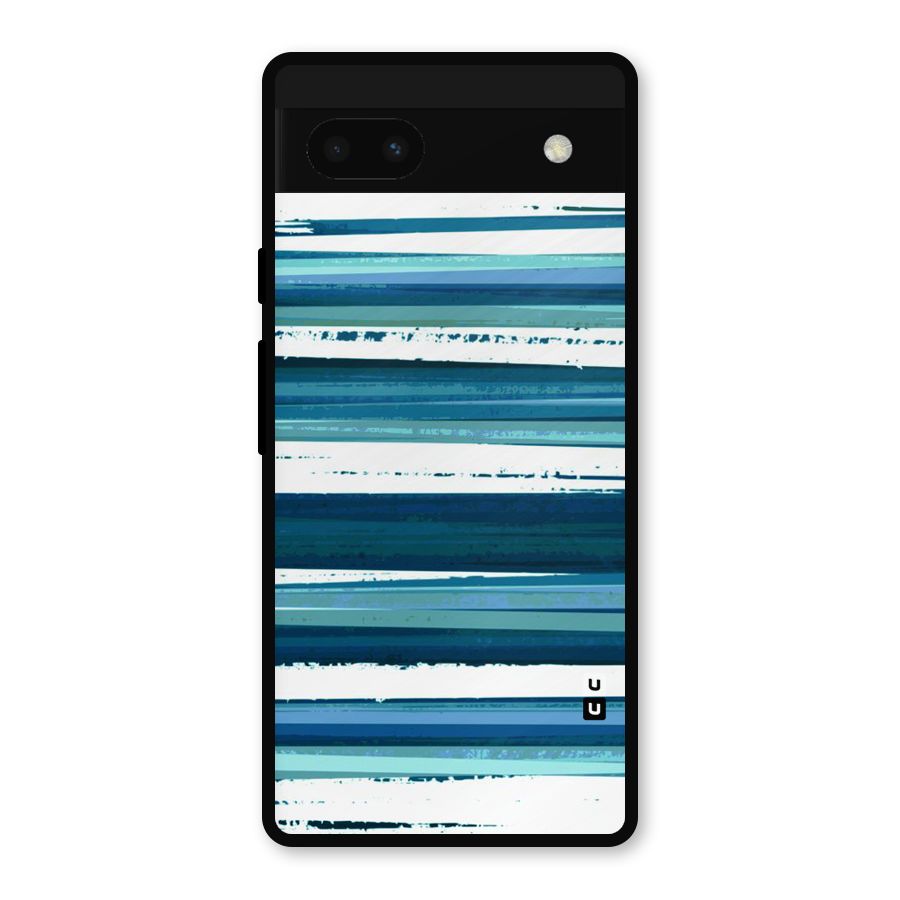 Simple Soothing Lines Metal Back Case for Google Pixel 6a