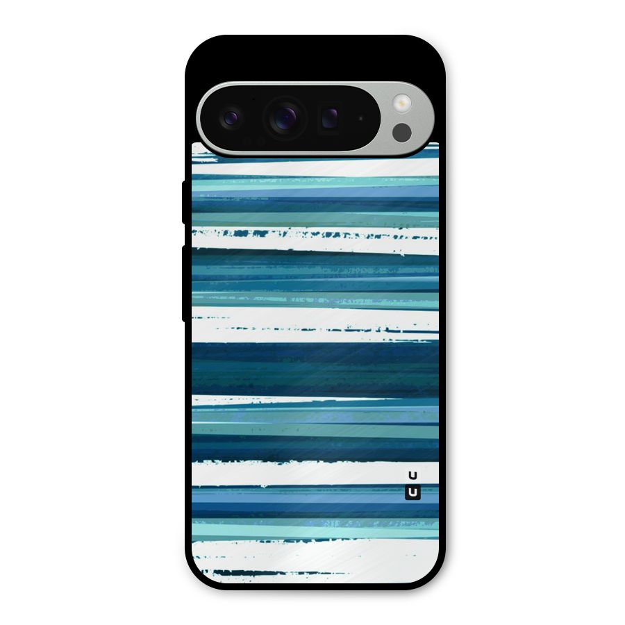 Simple Soothing Lines Metal Back Case for Google Pixel 9 Pro XL