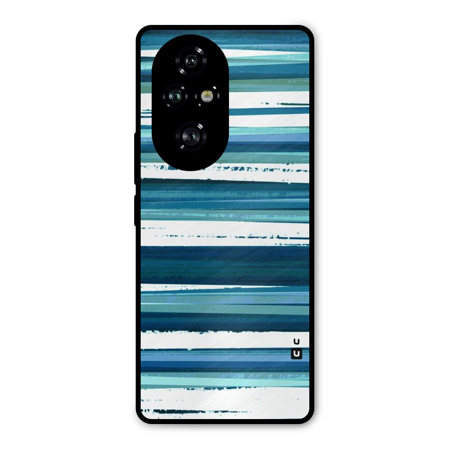 Simple Soothing Lines Metal Back Case for Honor 200 Pro