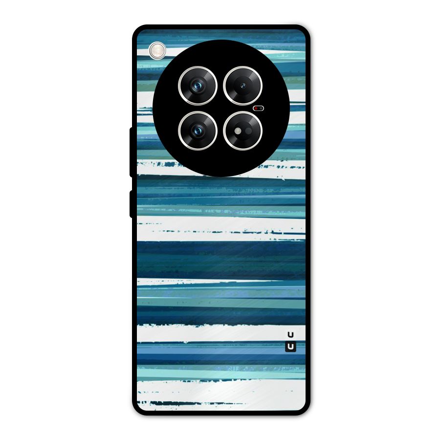 Simple Soothing Lines Metal Back Case for Infinix Zero 40 5G