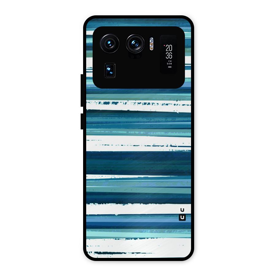 Simple Soothing Lines Metal Back Case for Mi 11 Ultra