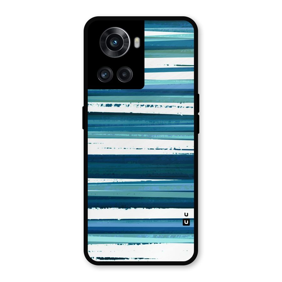 Simple Soothing Lines Metal Back Case for OnePlus 10R