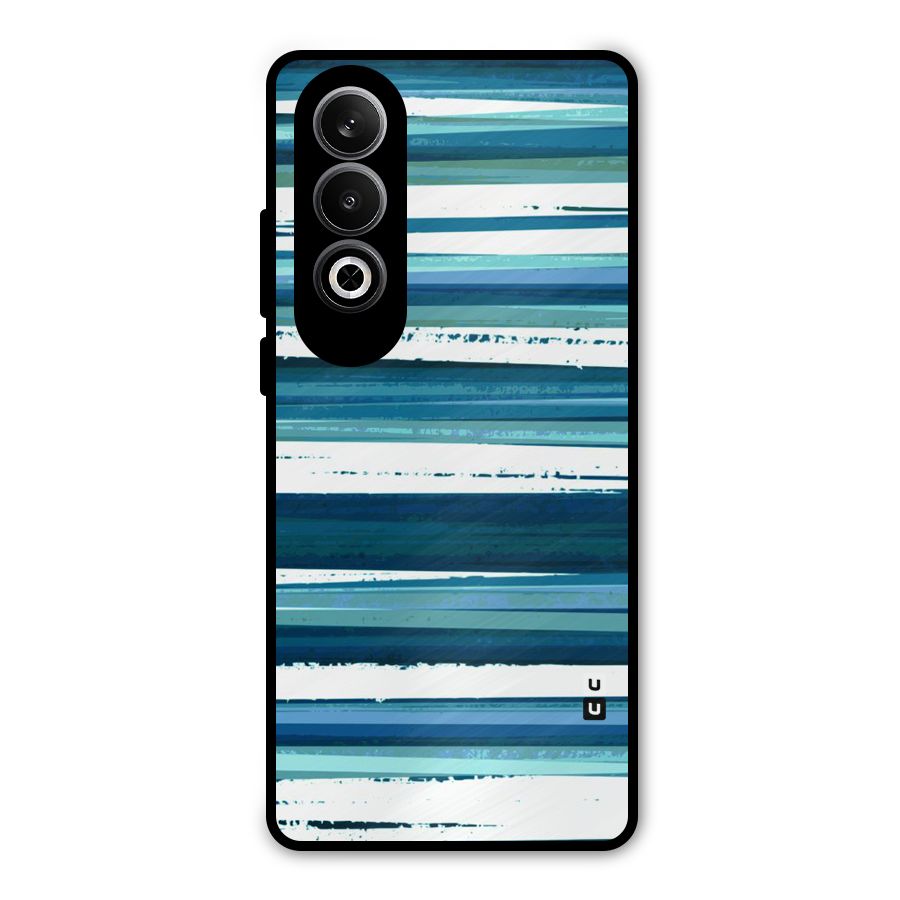 Simple Soothing Lines Metal Back Case for OnePlus Nord CE4