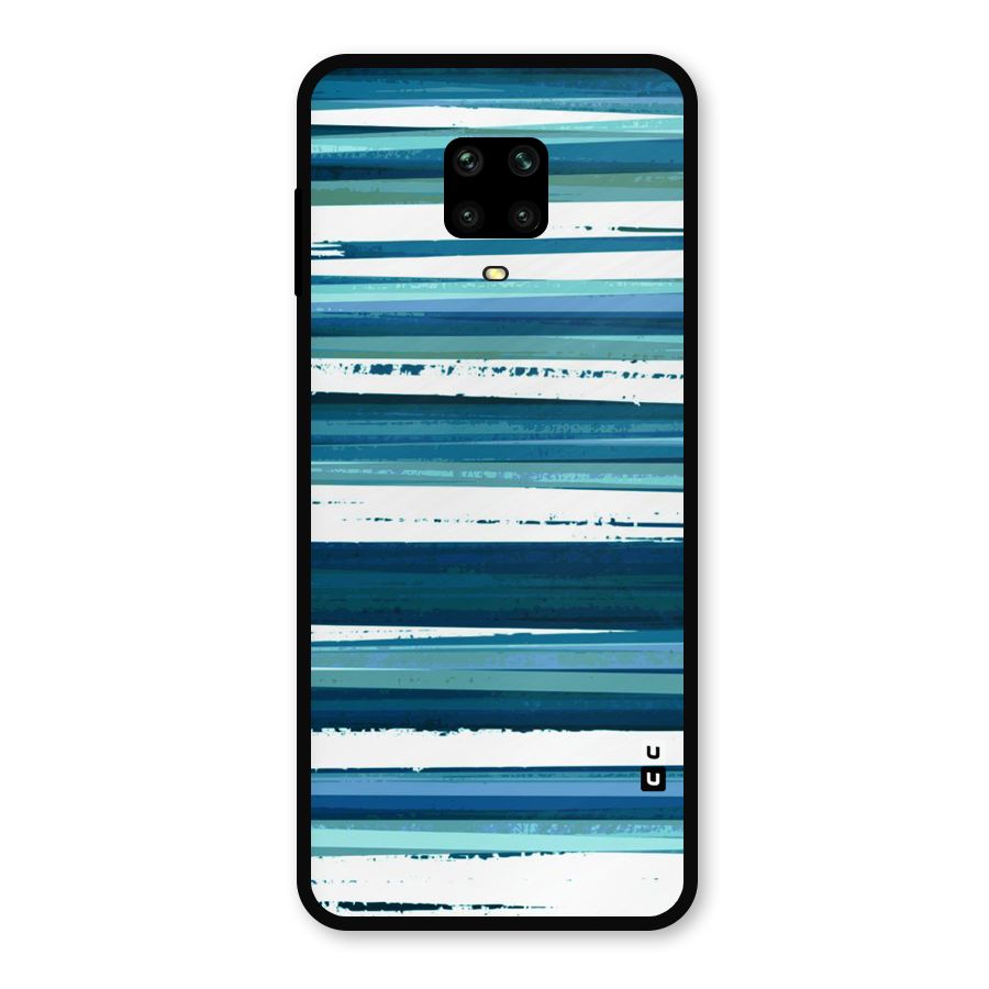 Simple Soothing Lines Metal Back Case for Poco M2 Pro
