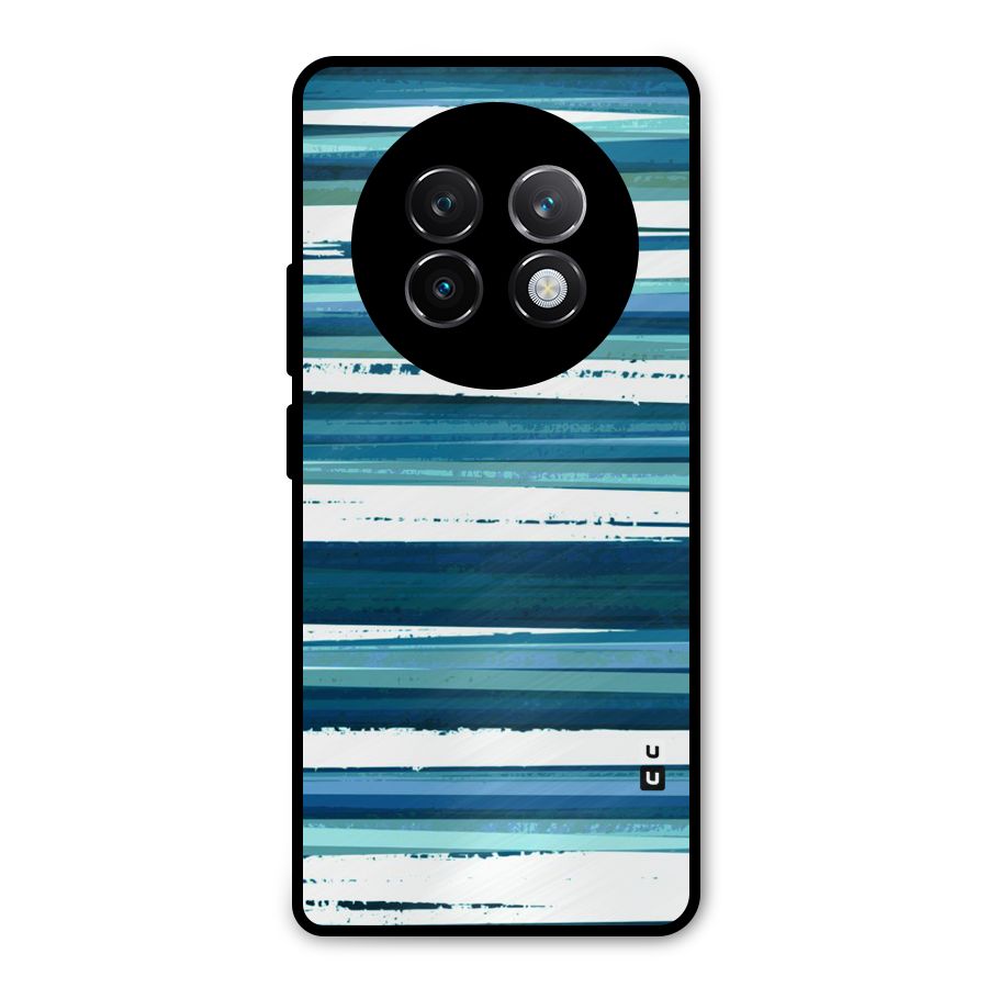 Simple Soothing Lines Metal Back Case for Realme 13 Plus