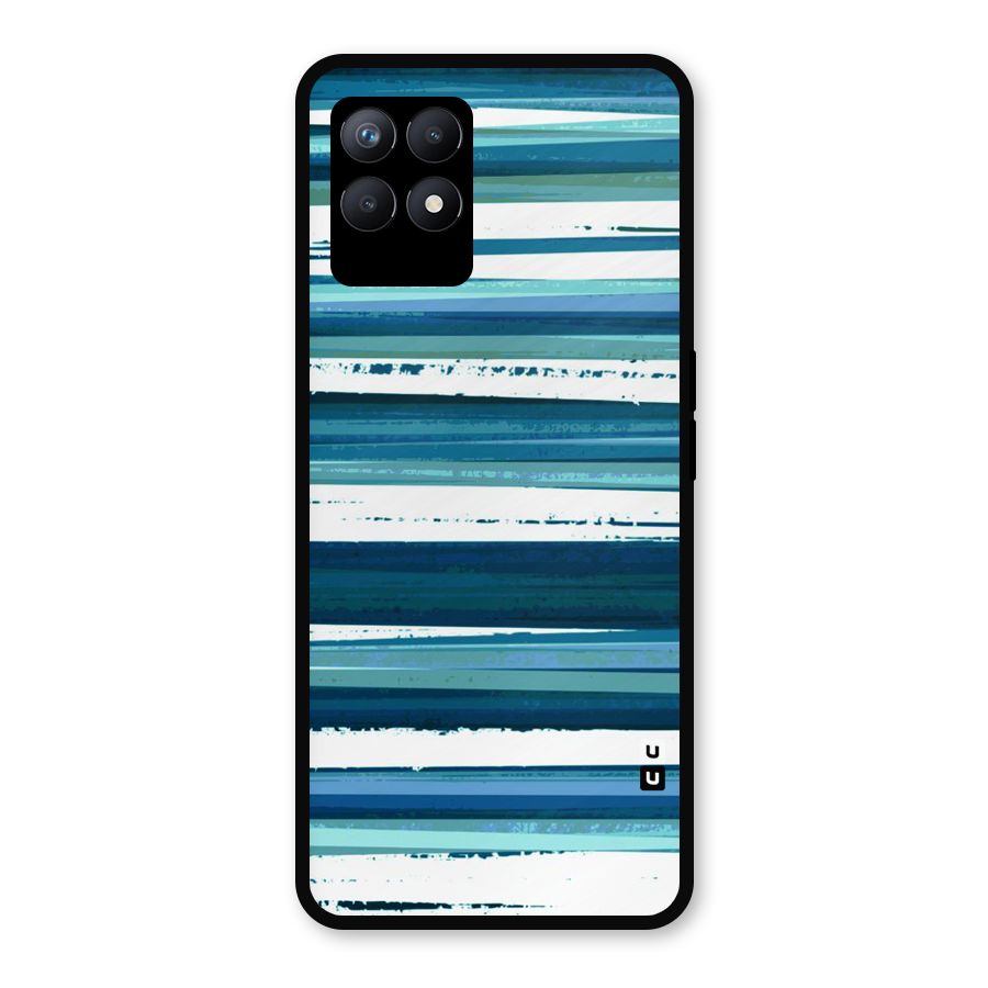 Simple Soothing Lines Metal Back Case for Realme Narzo 50