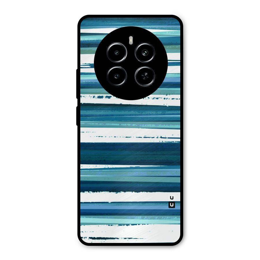 Simple Soothing Lines Metal Back Case for Realme P1