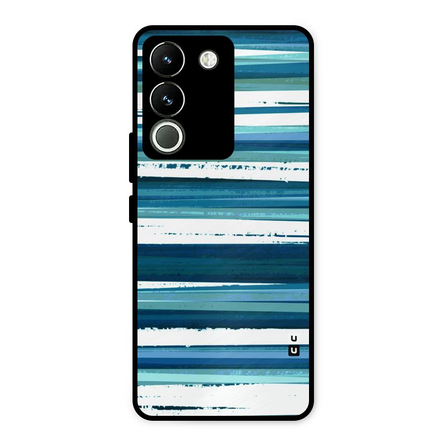Simple Soothing Lines Metal Back Case for Vivo Y200
