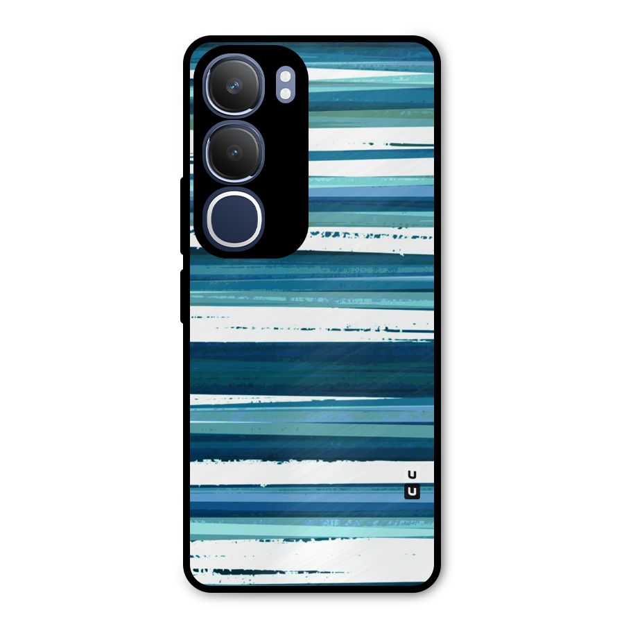 Simple Soothing Lines Metal Back Case for Vivo Y29