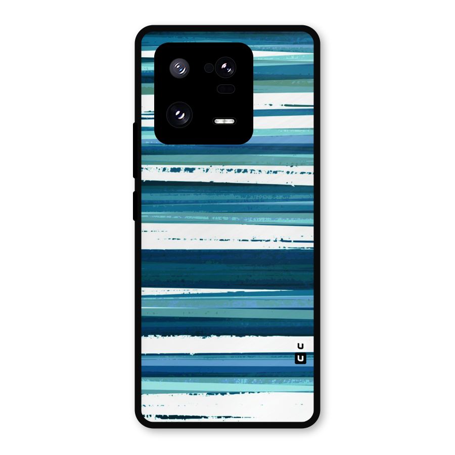 Simple Soothing Lines Metal Back Case for Xiaomi 13 Pro